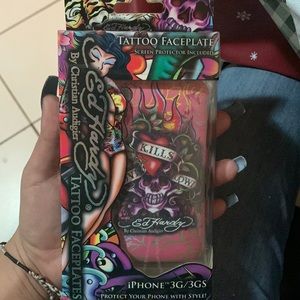 Vintage EdHardy iPhone 3g/3GS case